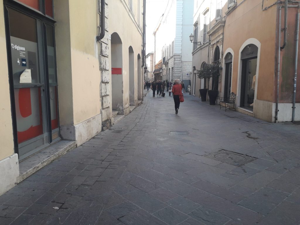 via Roma a Terni