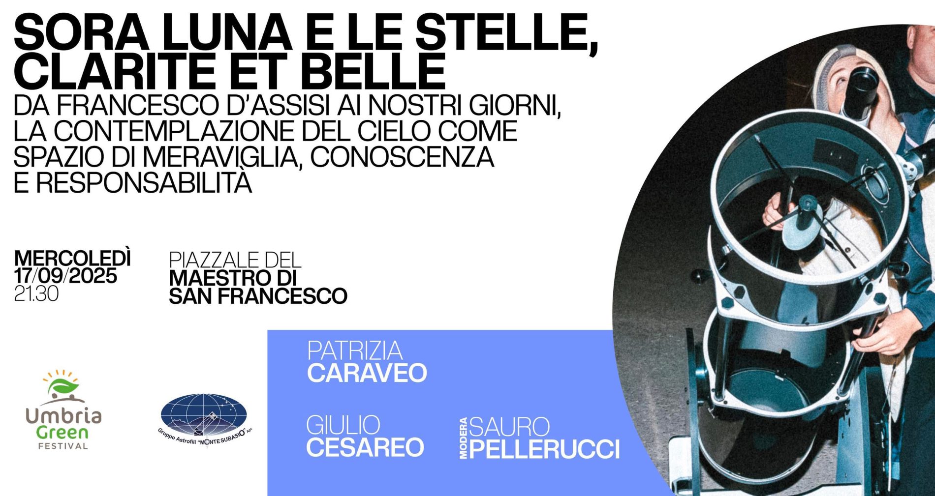 Evento Sora Luna e le stelle, clarite et belle