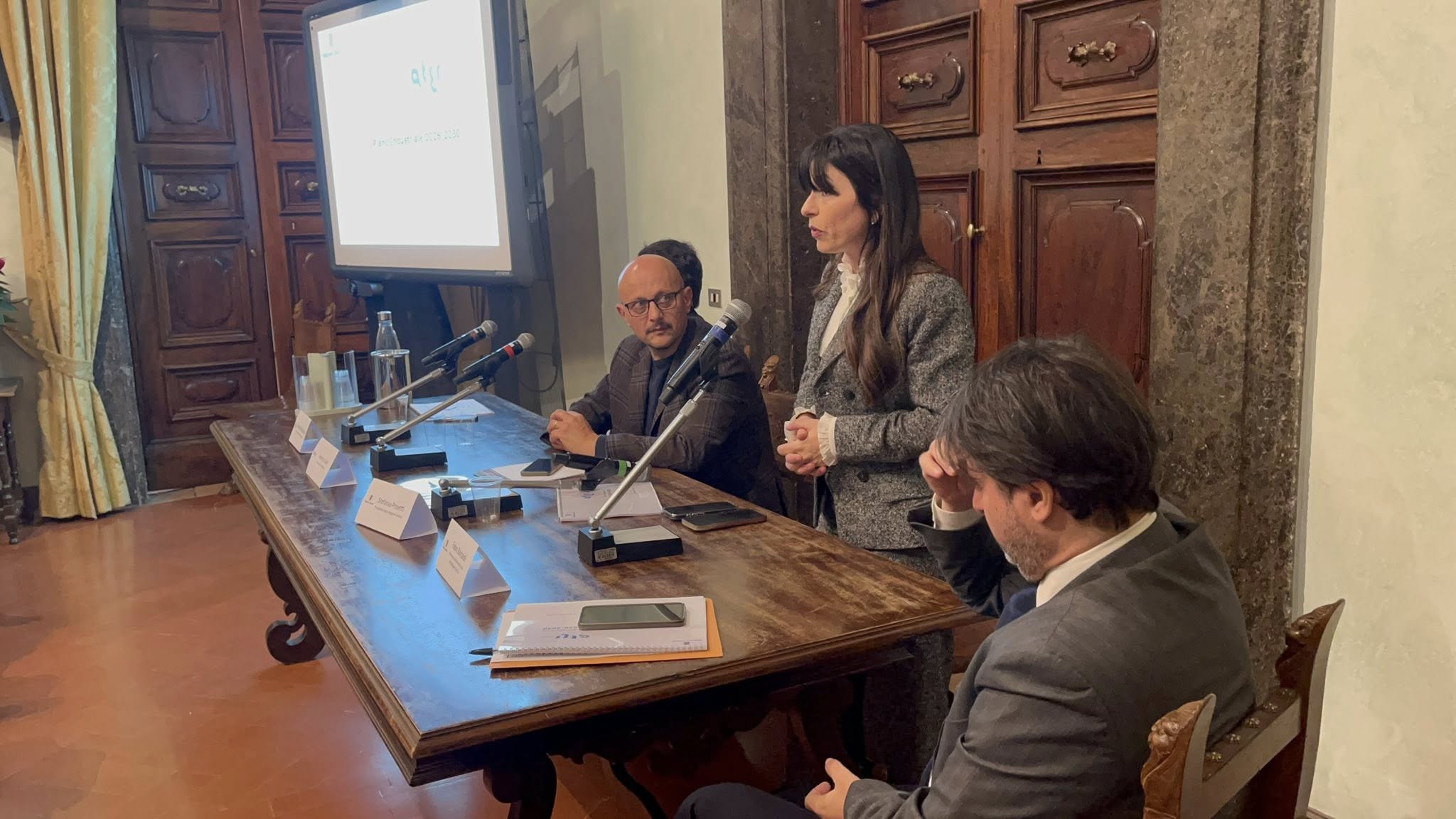 conferenza stampa ater umbria