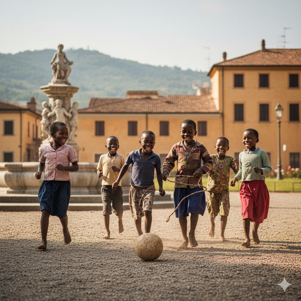 Minori africani a Terni