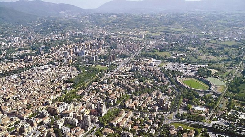 Terni dall'alto
