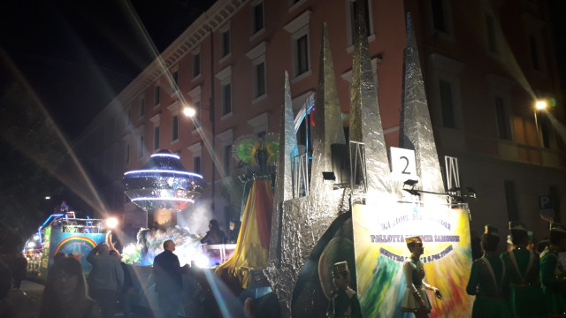 Cantamaggio 2024 carro pallotta polymer sabbione