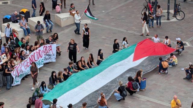 Terni scende in piazza per la Palestina