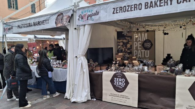 Sweet Pampepato stand bancarelle piazza tacito