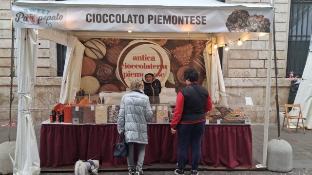 Sweet Pampepato stand bancarelle piazza tacito