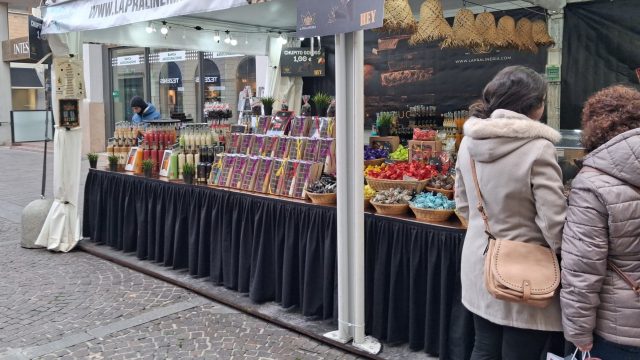 Sweet Pampepato stand bancarelle piazza tacito