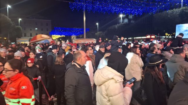 fiaccola olimpica a Terni.