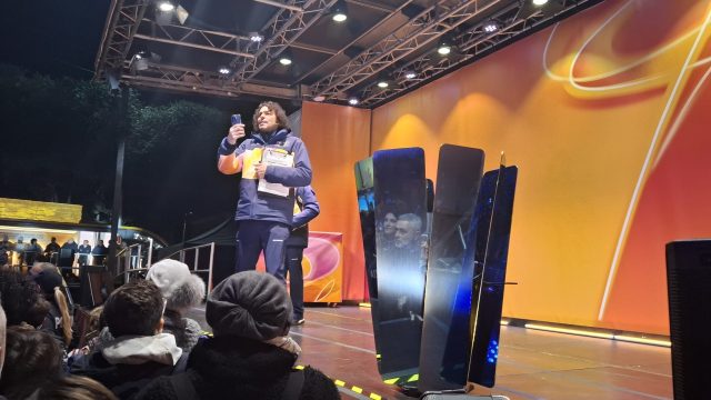fiaccola olimpica a Terni.